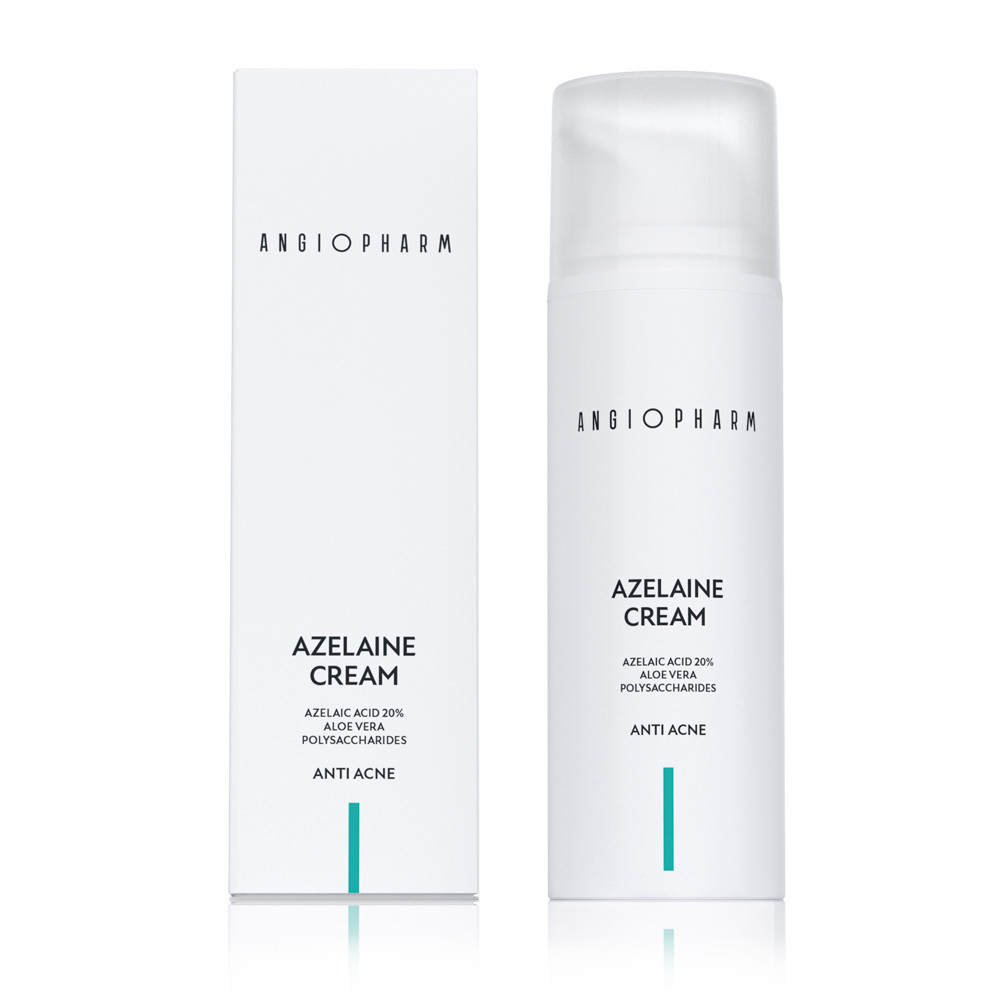 Крем с азелаиновой кислотой ANGIOPHARM Azelaine 20% Cream 50мл