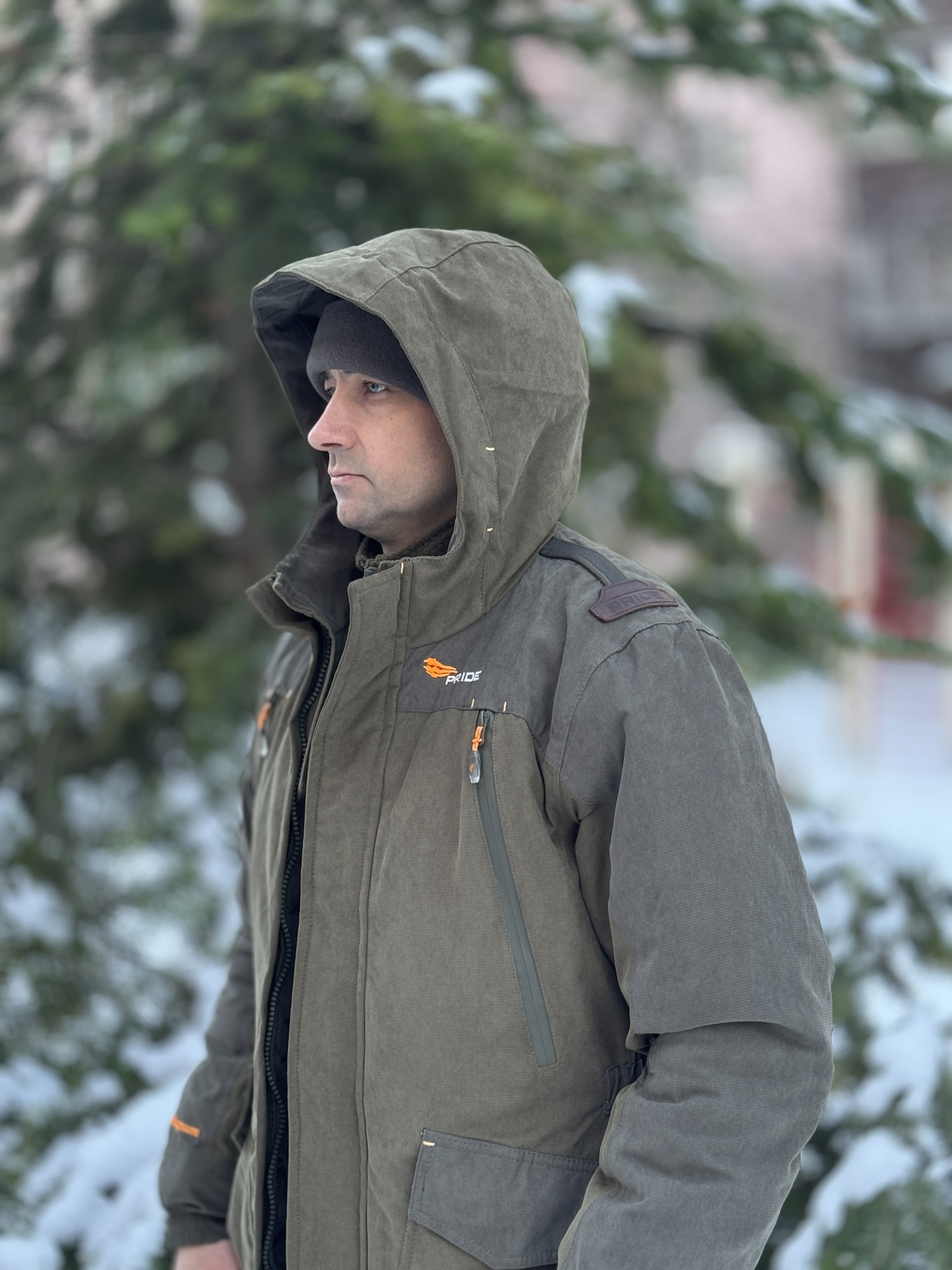 Костюм зимний PRIDE Магнум -15°C, утеплённый, ткань Исландия, хаки
