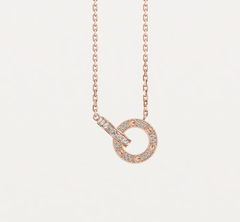 Колье Cartier Interlocking Love