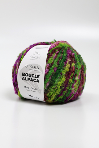 Пряжа O'Yarn BOUCLE ALPACA, 100г
