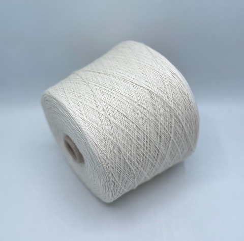 Filcom (пр.Италия), art-Talamone 2/15 750м/100гр. 50%Меринос,10%Шелк, 40% Кашемир цвет-Молочный, арт.36237