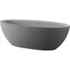 Cezares CZR-LIBERTA-170-76-56-GM-SSB Ванна из искусственного камня Solid Surface 1700x760x560