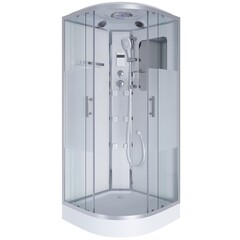Душевая кабина Niagara Ultra NG-301-01 (90х90х220) низкий поддон(16см),стекло матовое