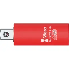 Переходник для головок 1/4" изолированный WERA 05024690001