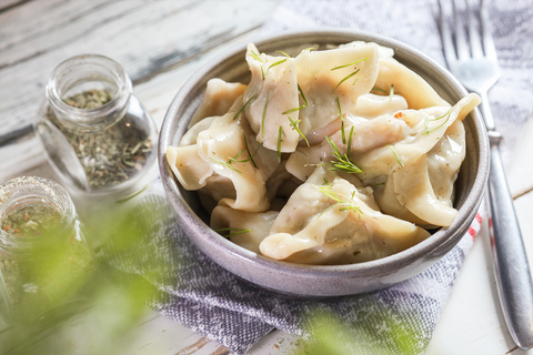 Вареники с картошкой и мясом «Деревенские»