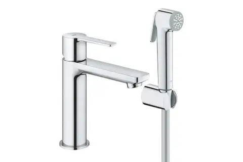 GROHE Lineare S-size 24190000 Смеситель для раковины с душевым гарнитуром, хром