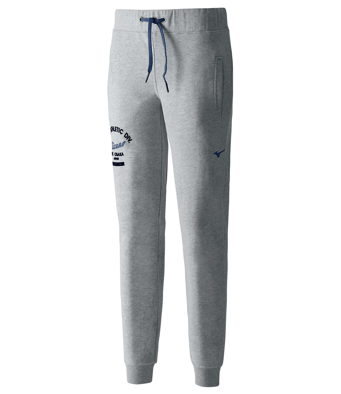 Спортивные брюки мужские Mizuno Heritage Rib Pants серые