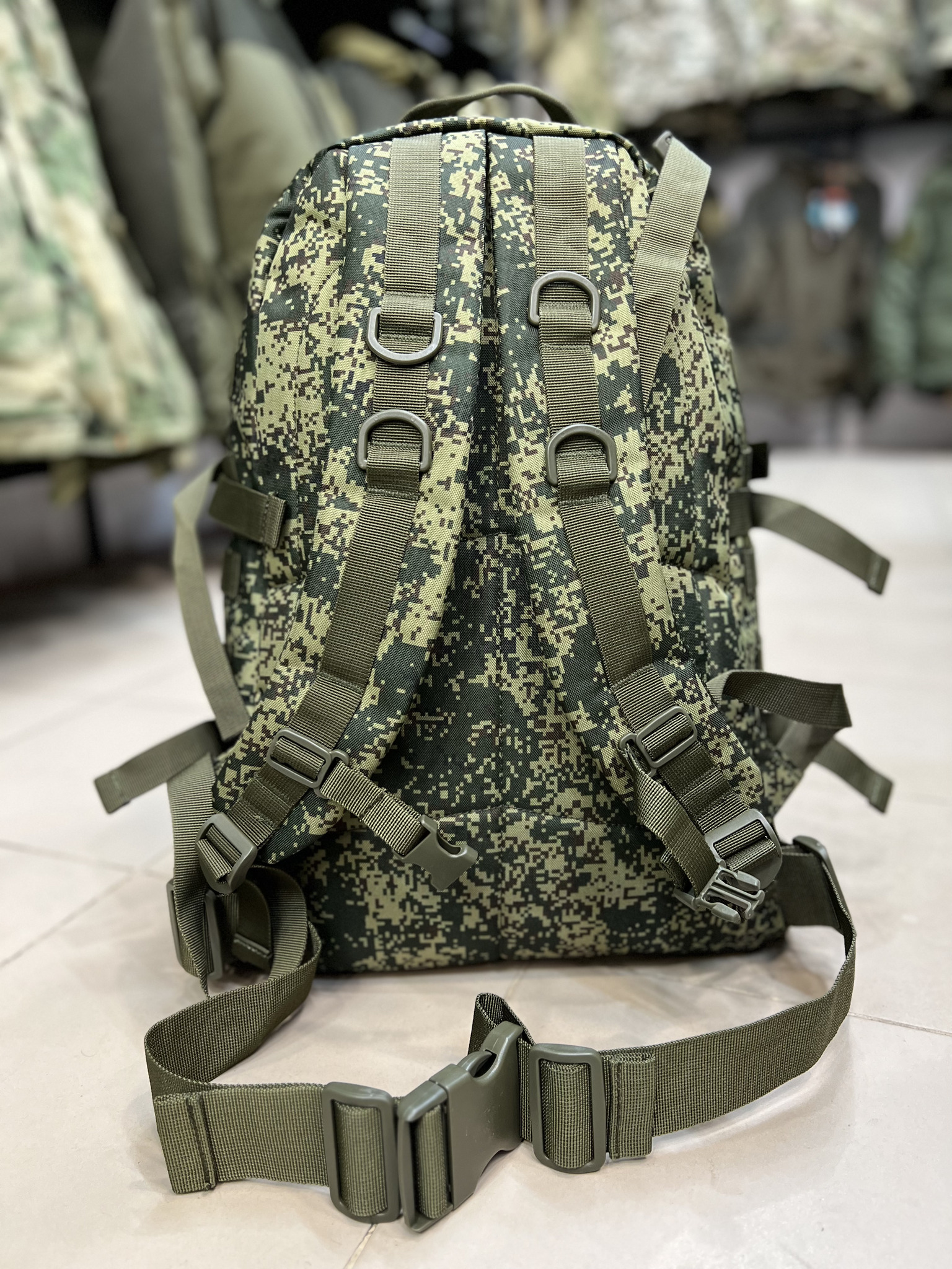 Рюкзак тактический Patriot 40 л Cordura 600D Зеленая Цифра