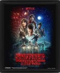 3D Постер Stranger Things