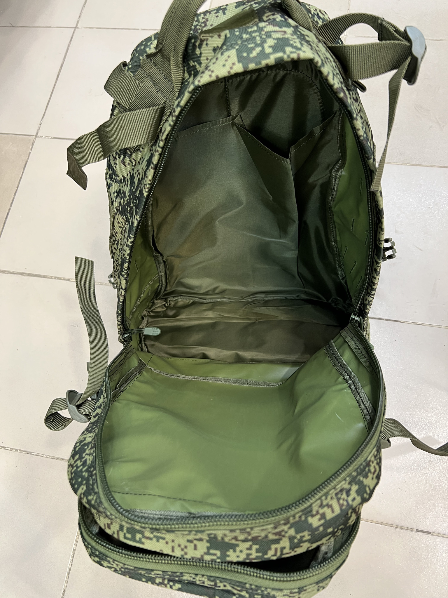 Рюкзак тактический Patriot 40 л Cordura 600D Зеленая Цифра