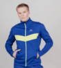 Мужской утепленный разминочный костюм Nordski Base true blue-lime - 3
