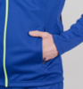 Мужской утепленный разминочный костюм Nordski Base true blue-lime - 7