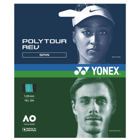 Струны Yonex POLY TOUR REV SPIN MINT (1.25мм / 12м)