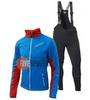Nordski National Active разминочный лыжный костюм женский Blue-Black - 1