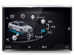 Монитор для Audi A8 (2010-2017) Android 12 8/128GB IPS 4G модель CB-1608