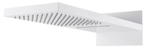 Boheme Fusion 419-2-MW Лейка верхняя с каскадом, цвет: белый