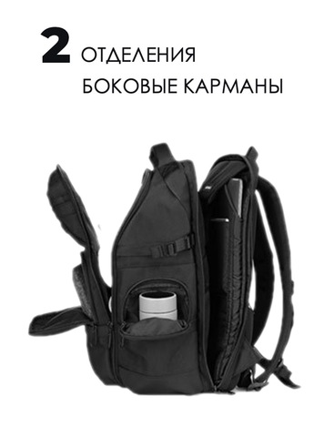Картинка рюкзак городской Ozuko 9792S Blue - 3