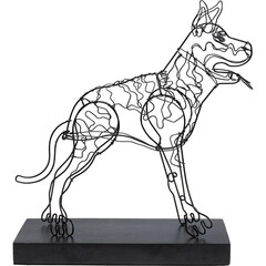 Объект декоративный Wire Attack Dog «Атакующий пёс из проволоки» 36 см