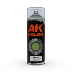 Аэрозольная краска AK Interactive Russian Green Color Spray, 150мл