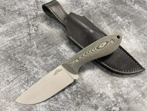 Шкуросъёмный нож Crony, X105, s/w, N.C. Custom, NCC040