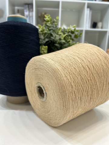 Хлопок 80% с льном 20%  Sesia BIOLINO 2500 бежевый