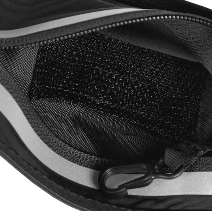 Asics Waist Pouch L сумка пояс черная - 3