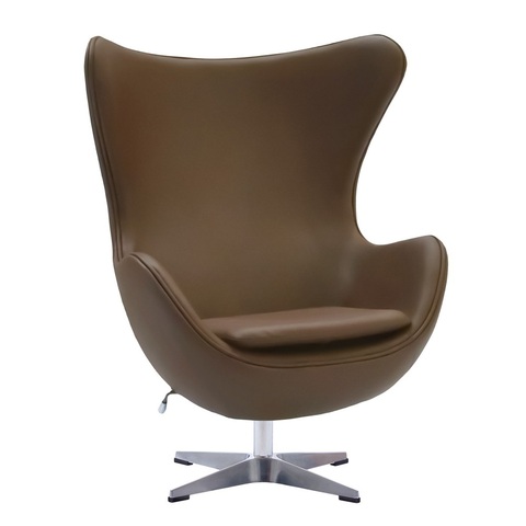 Фото: Кресло EGG STYLE CHAIR коричневый - основной вид