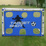 Ворота игровые DFC 6ft с сеткой-мишенью GOAL183T фото №1
