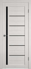 Дверь Atum 1 / Bianco / Black Gloss / Владимирские двери