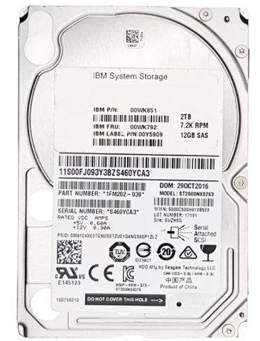 Жесткий диск IBM 00WK792