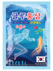 Пластырь обезболивающий с красным женьшенем и глюкозамином DAEJEON