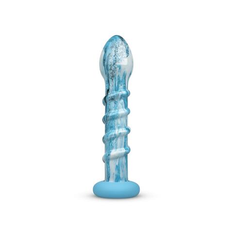Стекляный фаллос Ocean Wave Glass Dildo