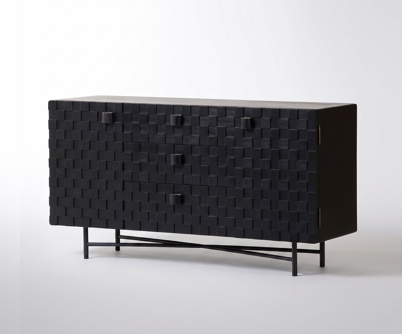 Дизайнерский комод Noir-Grid RI134