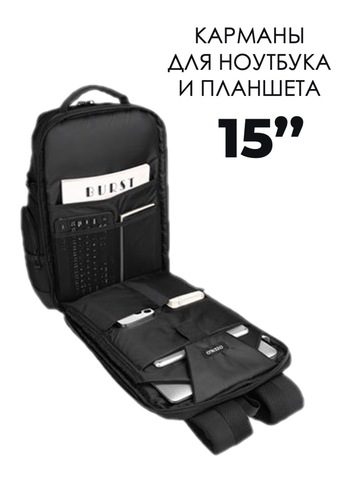 Картинка рюкзак городской Ozuko 9792S Blue - 4