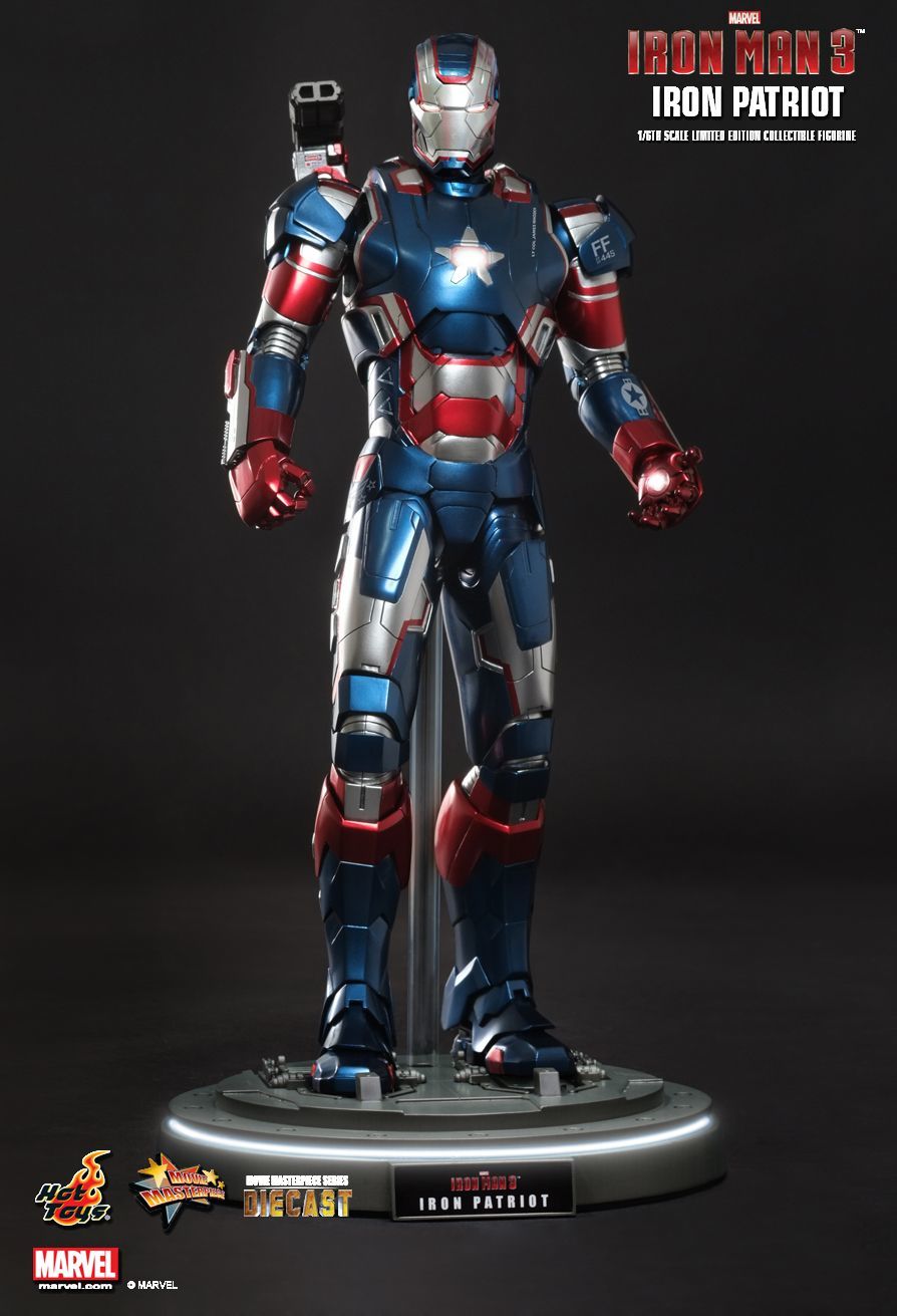Фигурка Железный Патриот из фильма Железный человек 3 Hot Toys 1/6