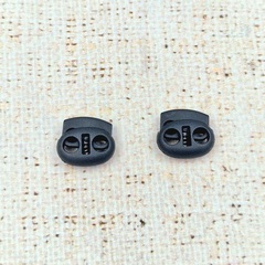Фиксаторы, 2,1х1,8 см, черный