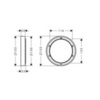 Hansgrohe iBox 13597000 Удлинитель внешней части
