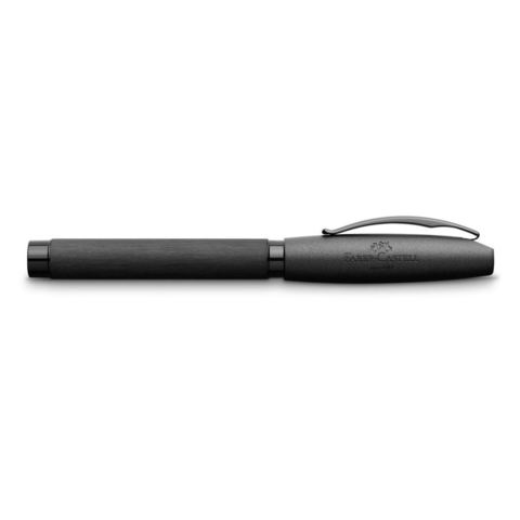 Ручка перьевая Faber-Castell Essentio Aluminium Black, F  (148481)