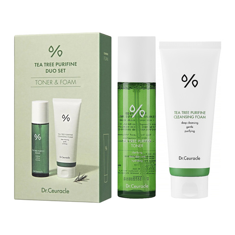 Набор с чайным деревом Dr.Ceuracle Tea Tree Purifine Duo Set