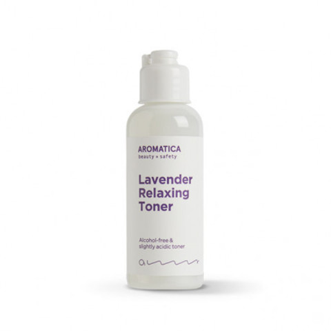 Aromatica lavender relaxing toner - Успокаивающий тонер с лавандой (travel)