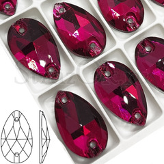 Стразы пришивные рубиновые Ruby, Drope оптом купить