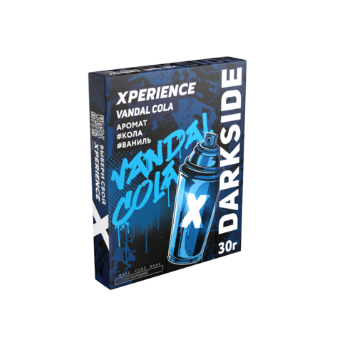М. Табак для кальяна Dark Side Xperience "Вандал Кола" (Кола, ваниль) 25/30гр