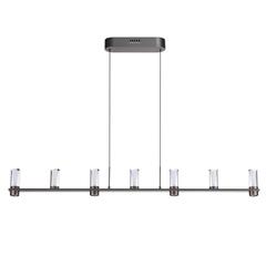7143/45L HIGHTECH ODL26 513 светильник темный никель/акрилл/металл IP20 LED 40W 2470Лм 3000K 180° 220V DEFANCE