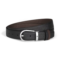 Ремень Horseshoe 30 мм, двусторонний, из кожи Sartorial