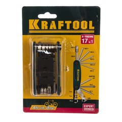 KRAFTOOL 17-в-1, набор для обслуживания велосипеда (26182-H16)