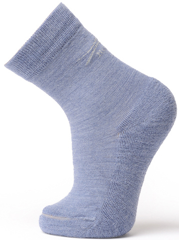 Термоноски Norveg Soft Merino Wool детские голубые