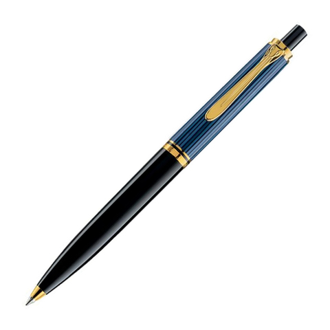 Ручка шариковая Pelikan Souverän® Black Blue GT (996926)