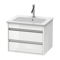 Duravit Ketho KT642802222 База под раковину, 1p.-o.comp.,480x600x475мм HG, цвет белый глянцевый фото
