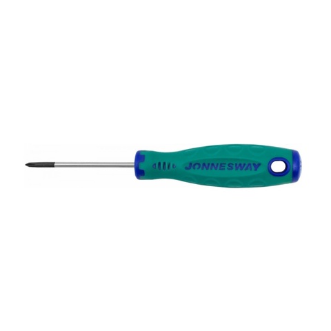 Jonnesway D71P060 Отвертка стержневая крестовая ANTI-SLIP GRIP, PH0x60 мм 46094