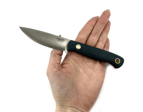 Нож Small, N690 конв., микарта изумруд, 232.1452